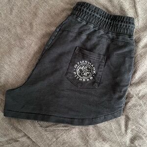 Gymshark Legacy Fitness Loose Shorts Black Size S